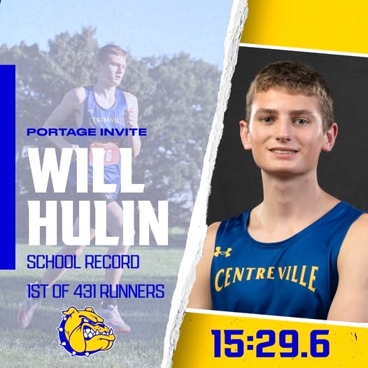 Centreville boys fifth, girls 20th at Portage Invitational